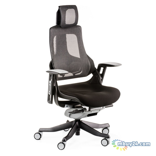 Офісне крісло Special4You WAU Black/Grey (E0789) фото №2
