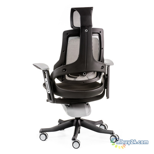 Офісне крісло Special4You WAU Black/Grey (E0789) фото №3