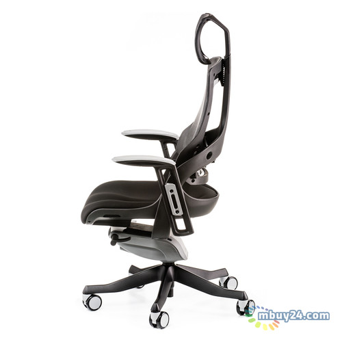 Офісне крісло Special4You WAU Black/Grey (E0789) фото №4