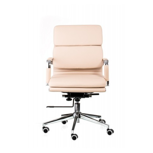 Офісне крісло Special4You Solano 3 artleather E4817 beige фото №4