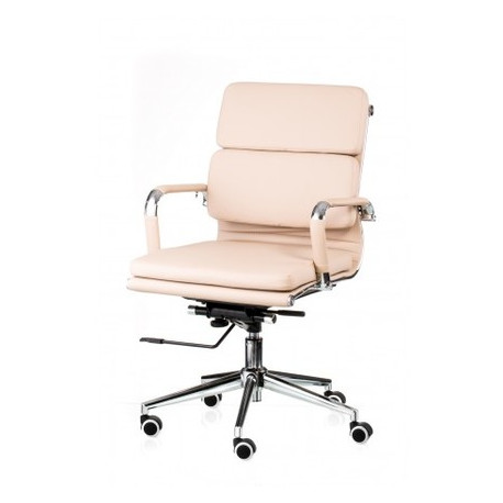 Офісне крісло Special4You Solano 3 artleather E4817 beige фото №1
