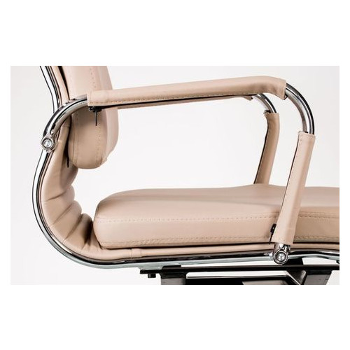 Офісне крісло Special4You Solano 3 artleather E4817 beige фото №6