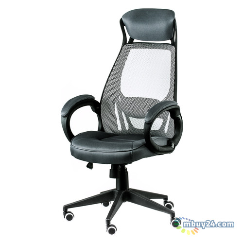 Офісне крісло Special4You Briz grey/black (E4909) фото №1