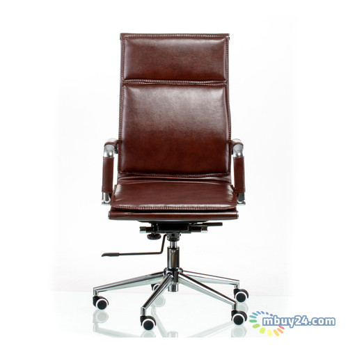 Офісне крісло Special4You Solano 4 artleather brown (E5227) фото №2