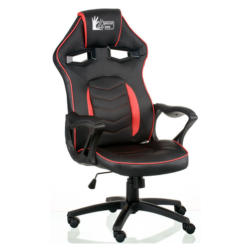 Офісне крісло Special4You Nitro black/red фото №7