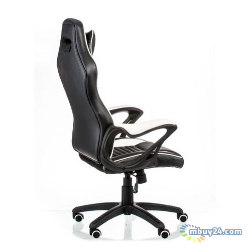 Кресло офисное Special4You Nero Black/White (E5371) фото №6