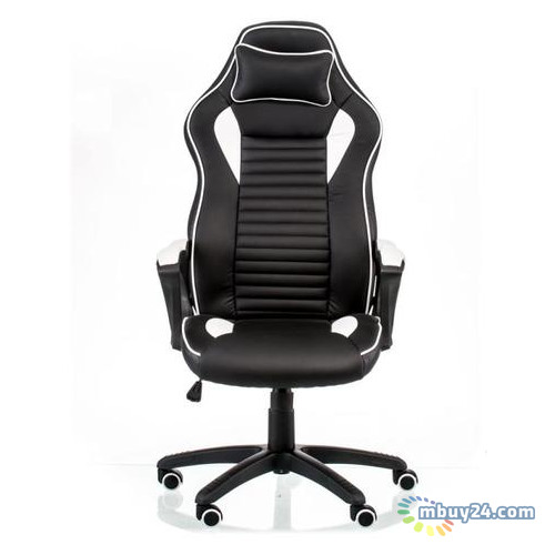 Кресло офисное Special4You Nero Black/White (E5371) фото №2