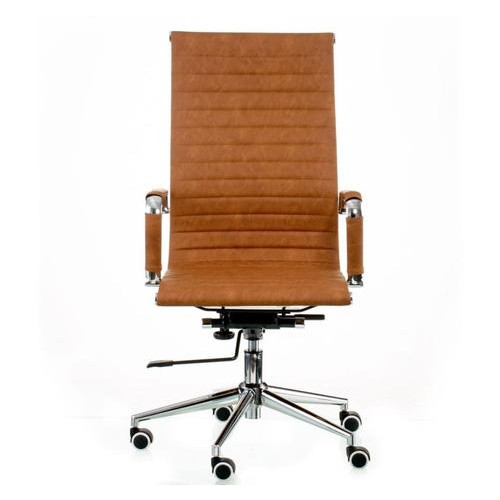 Кресло офисное Special4You Solano Artleather Light Brown (E5777) фото №2