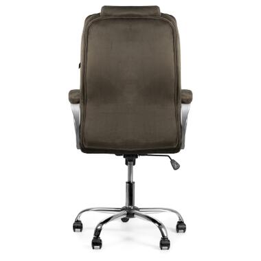 Офісне крісло Barsky Soft Microfiber Brown Soft-02 (Soft-02) фото №4