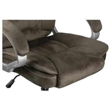 Офісне крісло Barsky Soft Microfiber Brown Soft-02 (Soft-02) фото №11
