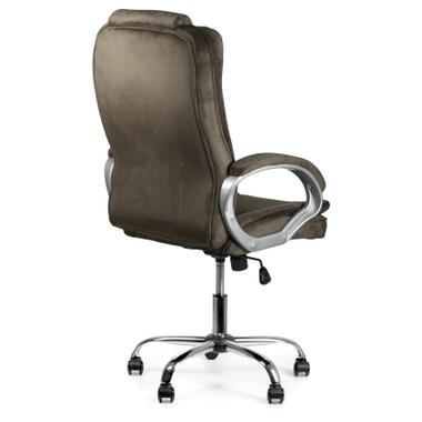 Офісне крісло Barsky Soft Microfiber Brown Soft-02 (Soft-02) фото №3