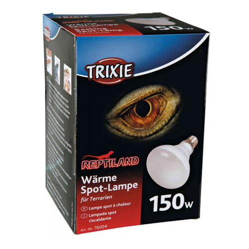 Инфракрасная лампа Trixie R95 для обогрева террариумов 150 вт (143878) фото №1