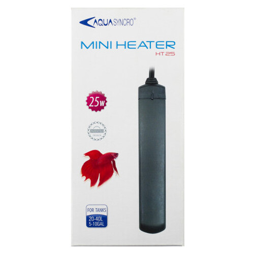 Акваріумний нагрівач Resun Mini heater HT 25 (69815) фото №1