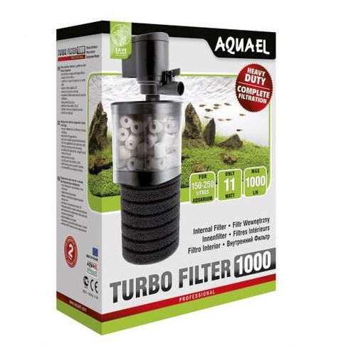 Фільтр внутрішній Aquael Turbo Filter 1000 для акваріума 150-250 л (147882) фото №1
