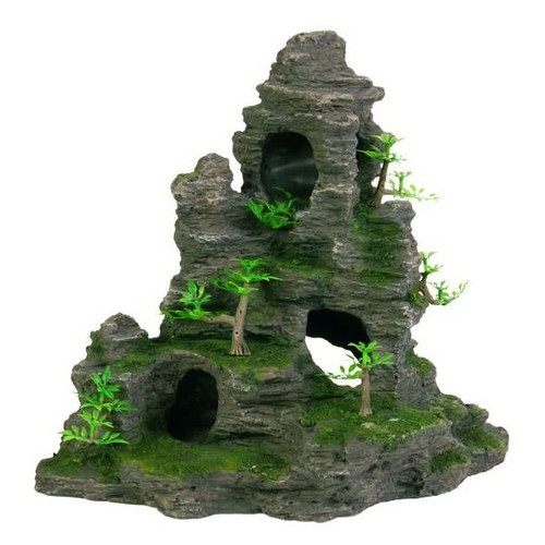 Декорация для аквариума Trixie Скала с пещерами 31х17х26см (8859) фото №1