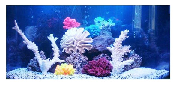 Декорация для аквариума KW Zone Коралл с LED подсветкой 14х13,5х15,5см (U-741) фото №2