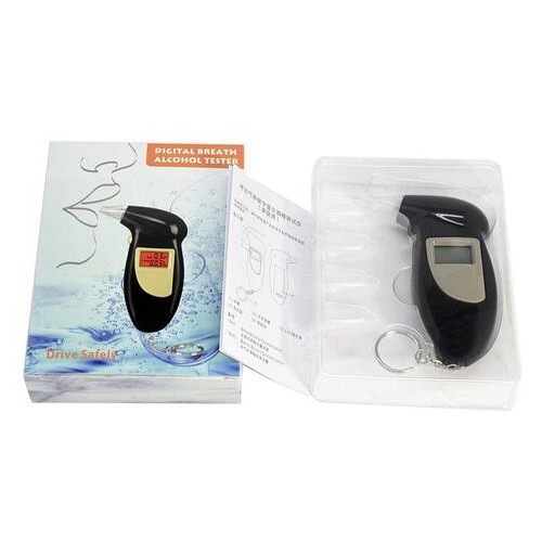 Алкотестер цифровой карманный Digital Breath Alcohol Tester с LCD фото №3