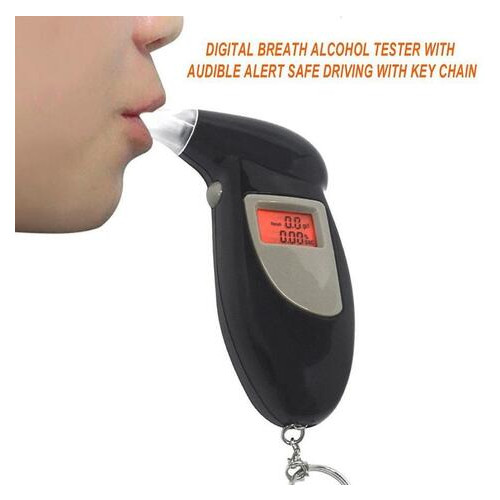 Алкотестер цифровой карманный Digital Breath Alcohol Tester с LCD фото №4