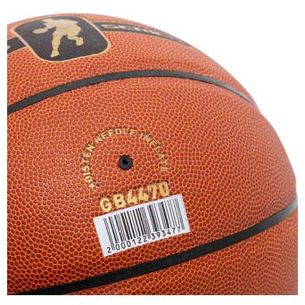 М'яч баскетбольний Zelart Gold Serias GB4470 №7 Коричневий (57363046) фото №6
