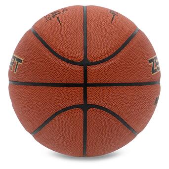 М'яч баскетбольний Zelart Rookie Gear GB4430 №7 Коричневий (57363049) фото №3