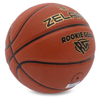 М'яч баскетбольний Zelart Rookie Gear GB4430 №7 Коричневий (57363049) фото №2