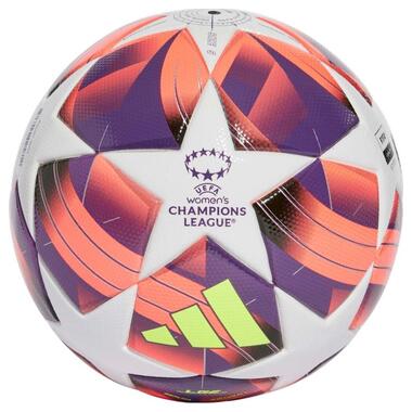 М'яч для футболу Adidas Womens UCL League біло-рожево-фіолетовий IX4050 5 (M-13701998) фото №1