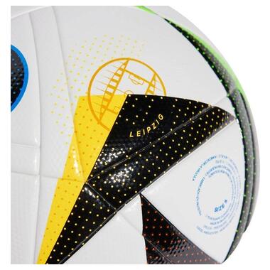 Футбольний мяч Adidas Euro24 Fussballiebe League IN9367 розмір 5 універсальний (M-13612479) фото №4