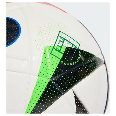 Футбольний мяч Adidas Euro24 Fussballiebe League J350 IN9376 розмір 5 універсальний (M-13612478) фото №3