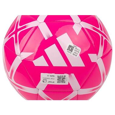 М'яч для футболу Adidas Starlancer Club рожевий IP1647 4 (M-13558904) фото №2