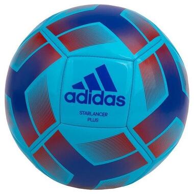 М'яч для футболу Adidas Starlancer Plus синій IA0970 4 (M-13557591) фото №1