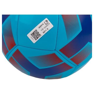 М'яч для футболу Adidas Starlancer Plus синій IA0970 4 (M-13557591) фото №4