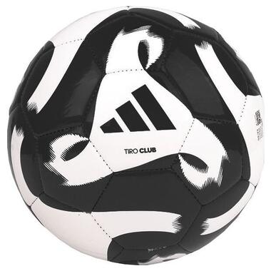 М'яч для футболу Adidas Tiro Club білий HT2430 3 (M-13508344) фото №1