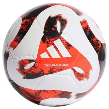 М'яч для футболу Adidas Tiro Junior 290 League біло-червоний HT2424 4 (M-13504704) фото №1
