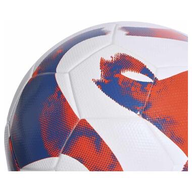 М'яч для футболу Adidas Tiro League TSBE біло-синьо-червоний HT2422 4 (M-14106663) фото №3