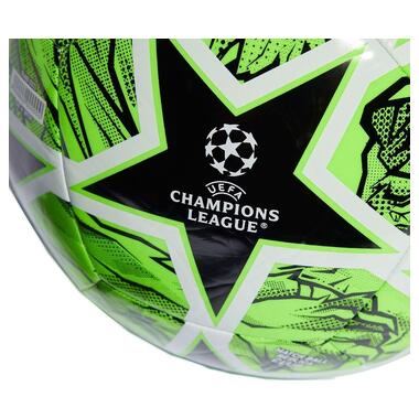М'яч для футболу Adidas UCL Club зелений IN9328 4 (M-13562513) фото №3