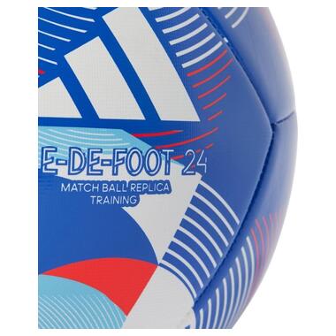 М'яч для футболу Adidas Olympic 24 Training синій IW6330 4. (M-13701515) фото №4