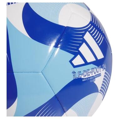 Футбольний м'яч Adidas Olympic 24 Club синій IW6328 розмір 5 (M-13701507) фото №3