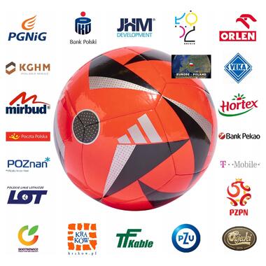 М'яч Adidas Euro24 Club Fussballliebe IN9375 (M-13238644) фото №2
