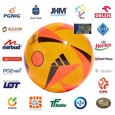 М'яч Adidas Euro24 Club Fussballliebe IP1615 (M-13238645) фото №2