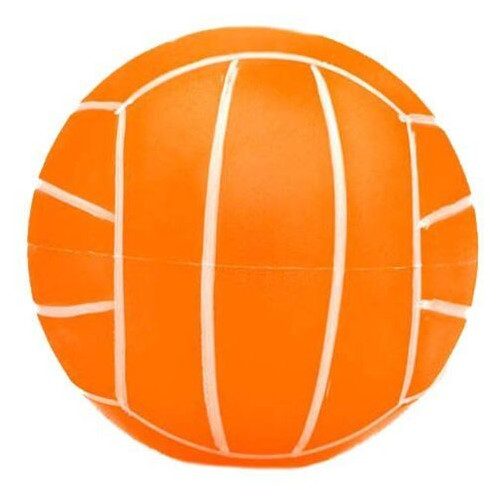 М'яч гумовий волейбольний BA-3007 Помаранчевий (59429336) фото №1