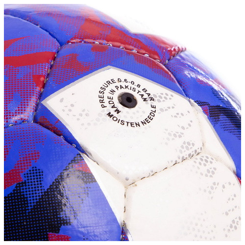 М'яч футбольний Matsa France FB-0644 №5 Червоно-синій (57240021) фото №3