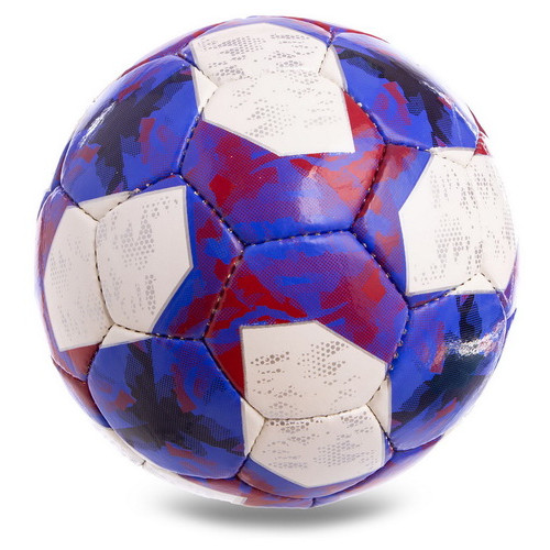 М'яч футбольний Matsa France FB-0644 №5 Червоно-синій (57240021) фото №2