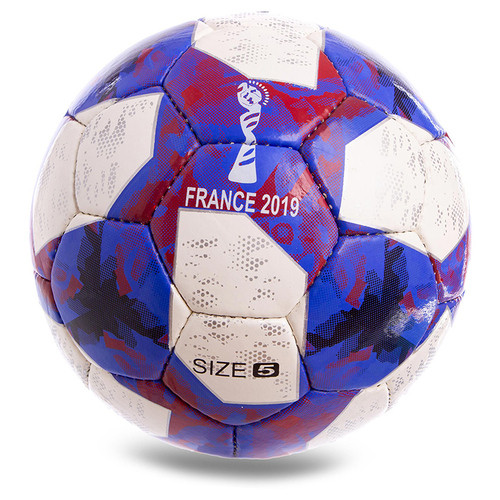 М'яч футбольний Matsa France FB-0644 №5 Червоно-синій (57240021) фото №1