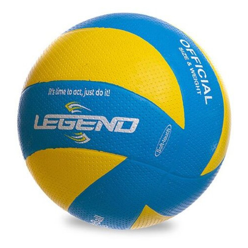 М'яч волейбольний Legend VB-1898 Синьо-жовтий (57430028) фото №1
