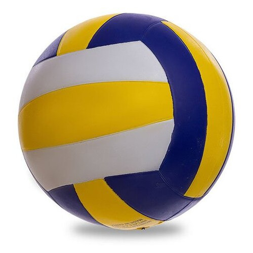 М'яч волейбольний Legend VB-1899 Біло-синьо-жовтий (57430027) фото №2