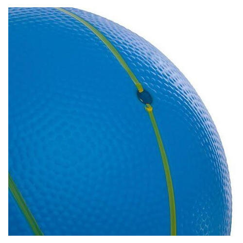 М'яч гумовий Legend Баскетбольний BA-1905 Синьо-жовтий (59430002) фото №2