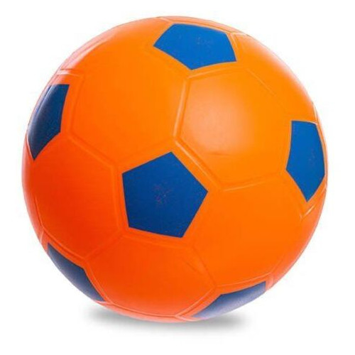 М'яч гумовий Legend Футбольний FB-1911 Оранжево-синій (59430004) фото №1