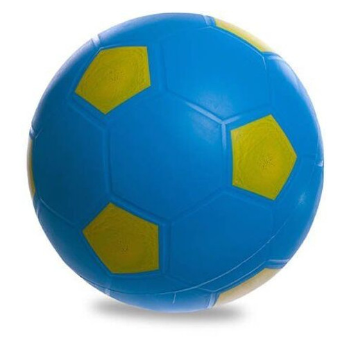 М'яч гумовий Legend Футбольний FB-1911 Синьо-жовтий (59430004) фото №1