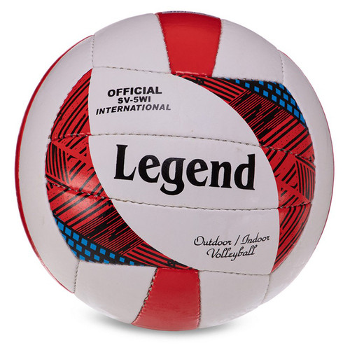 М'яч волейбольний Legend VB-3126 №5 Біло-червоний (57430032) фото №1