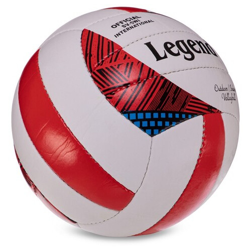 М'яч волейбольний Legend VB-3126 №5 Біло-червоний (57430032) фото №2